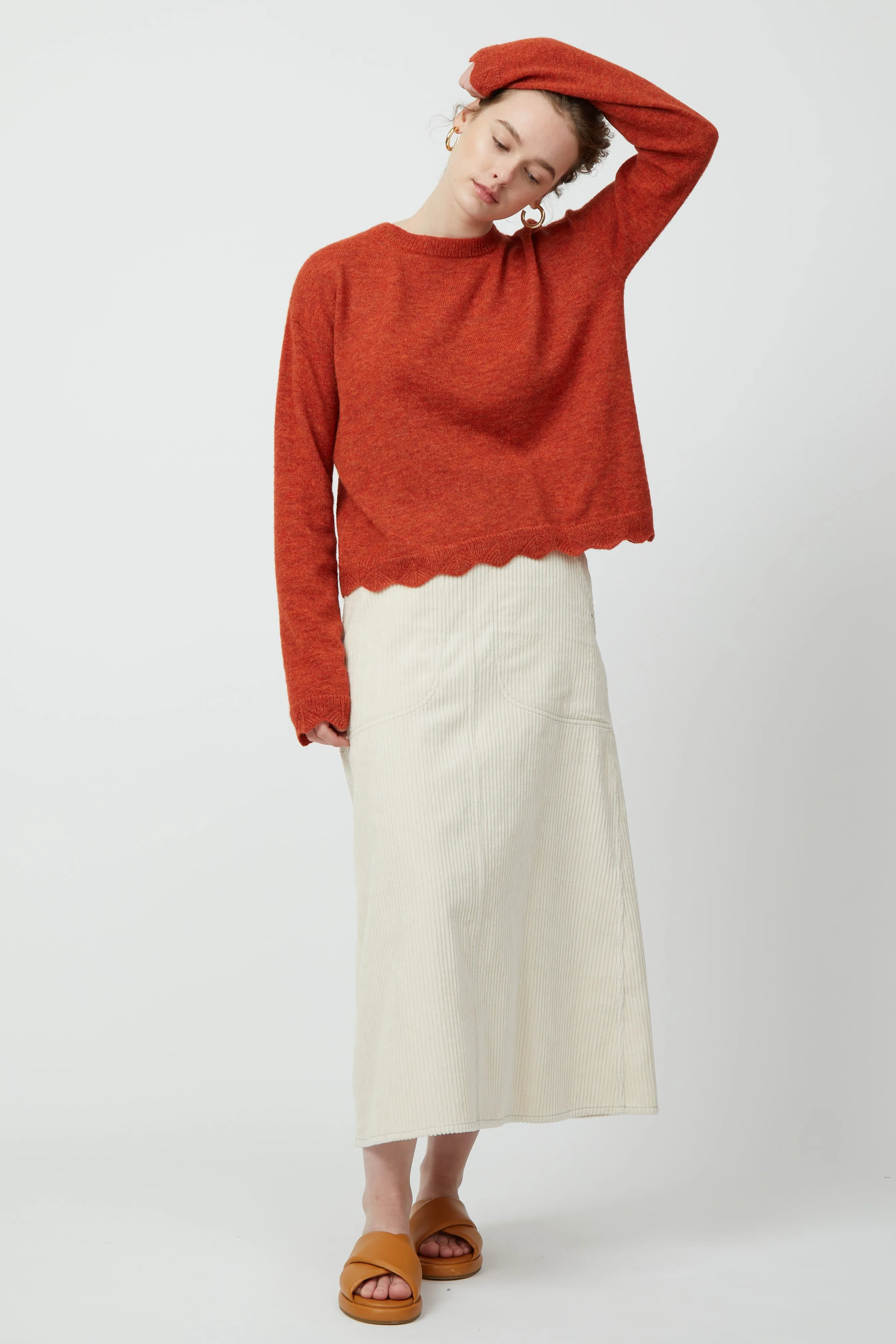 Erin Skirt - Wide Wale Corduroy