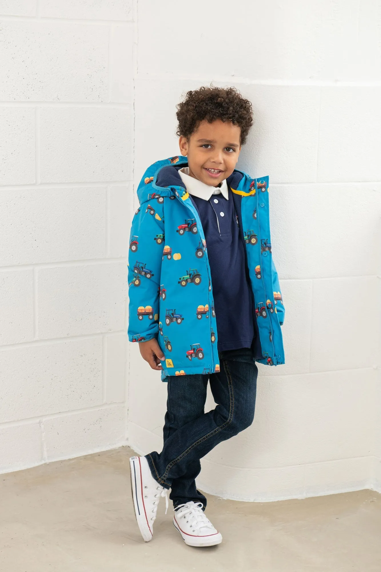 Finlay Coat - Farm Print