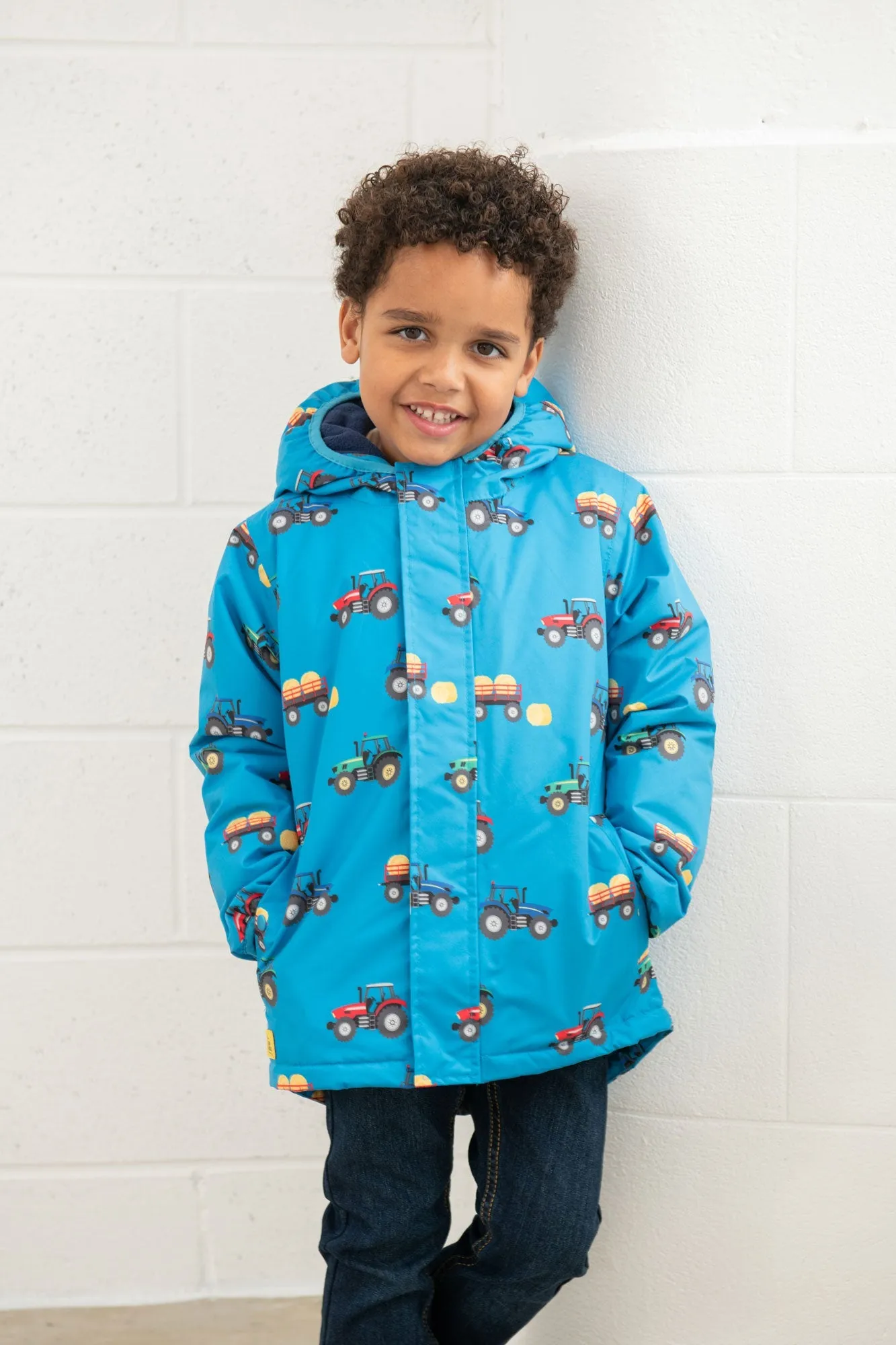 Finlay Coat - Farm Print