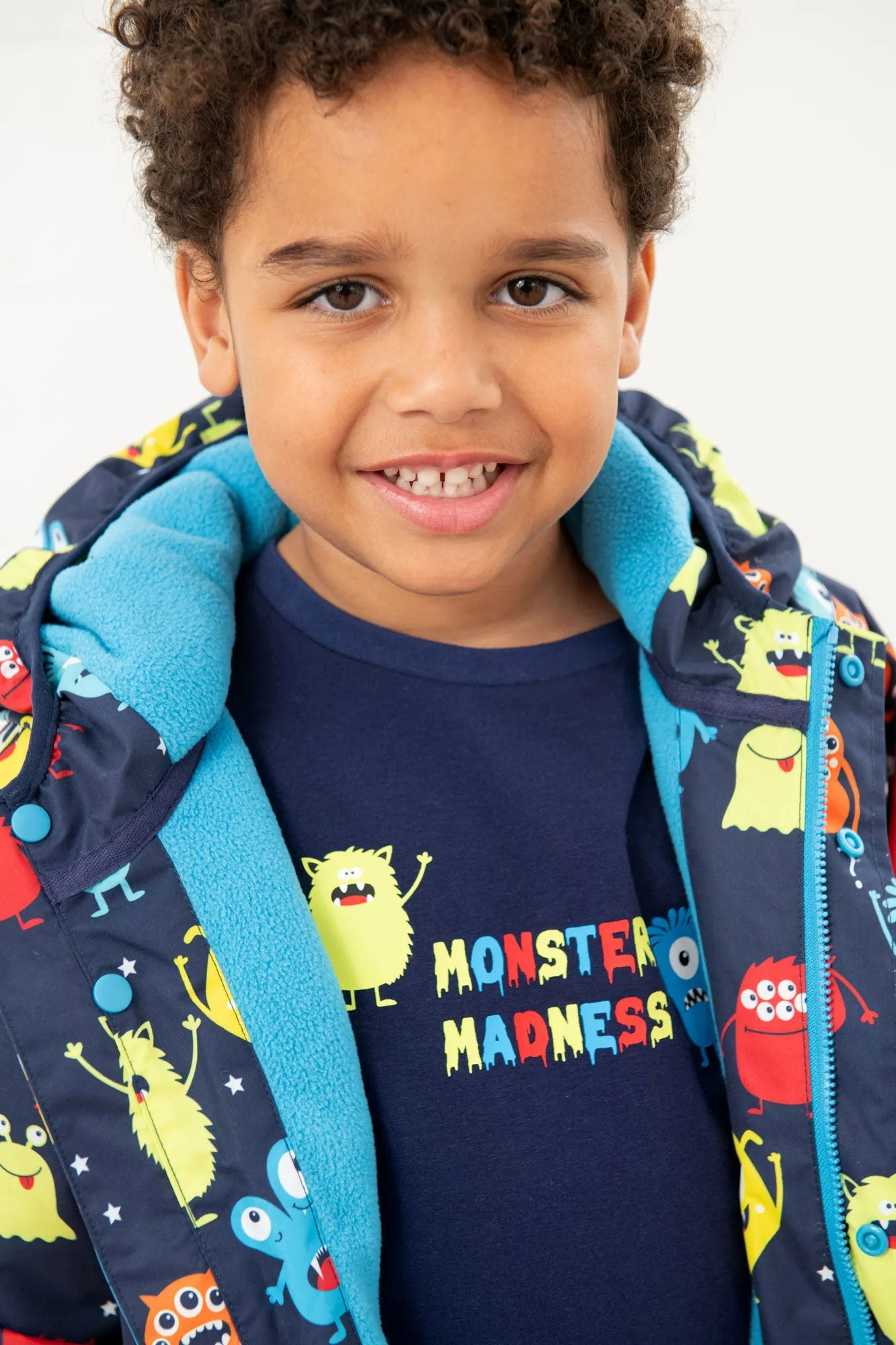 Finlay Coat - Monster Print