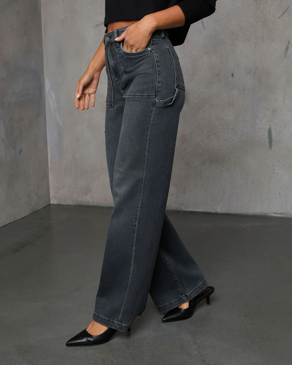 Fit Me In High Rise Carpenter Jeans