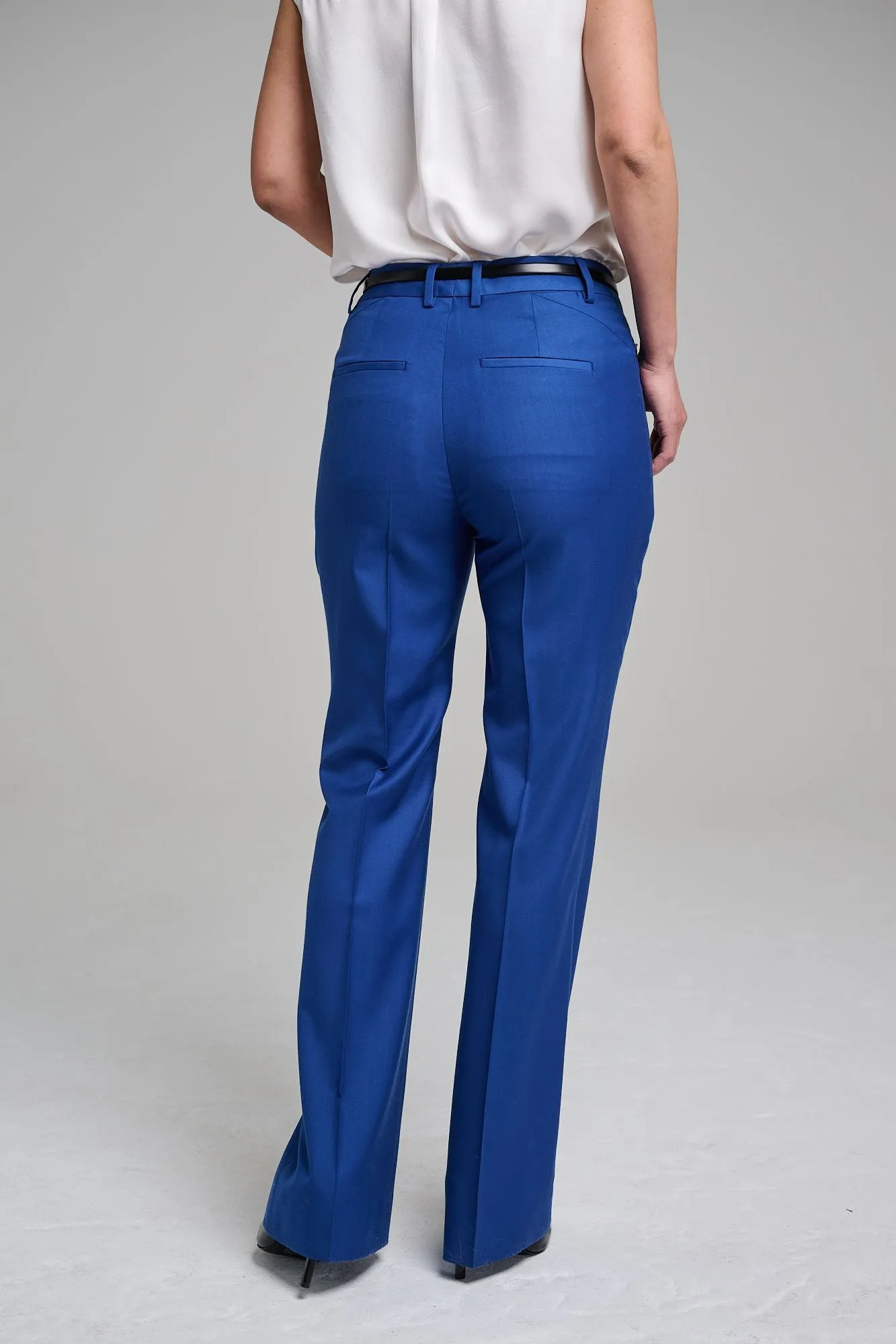 Flare Trouser - Adriatic Blue