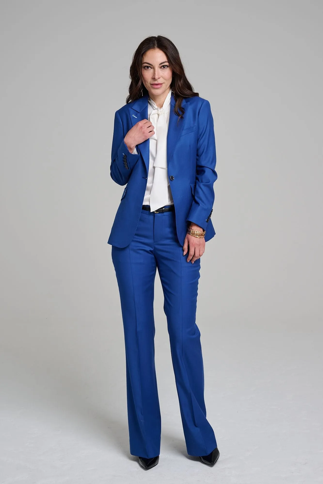 Flare Trouser - Adriatic Blue