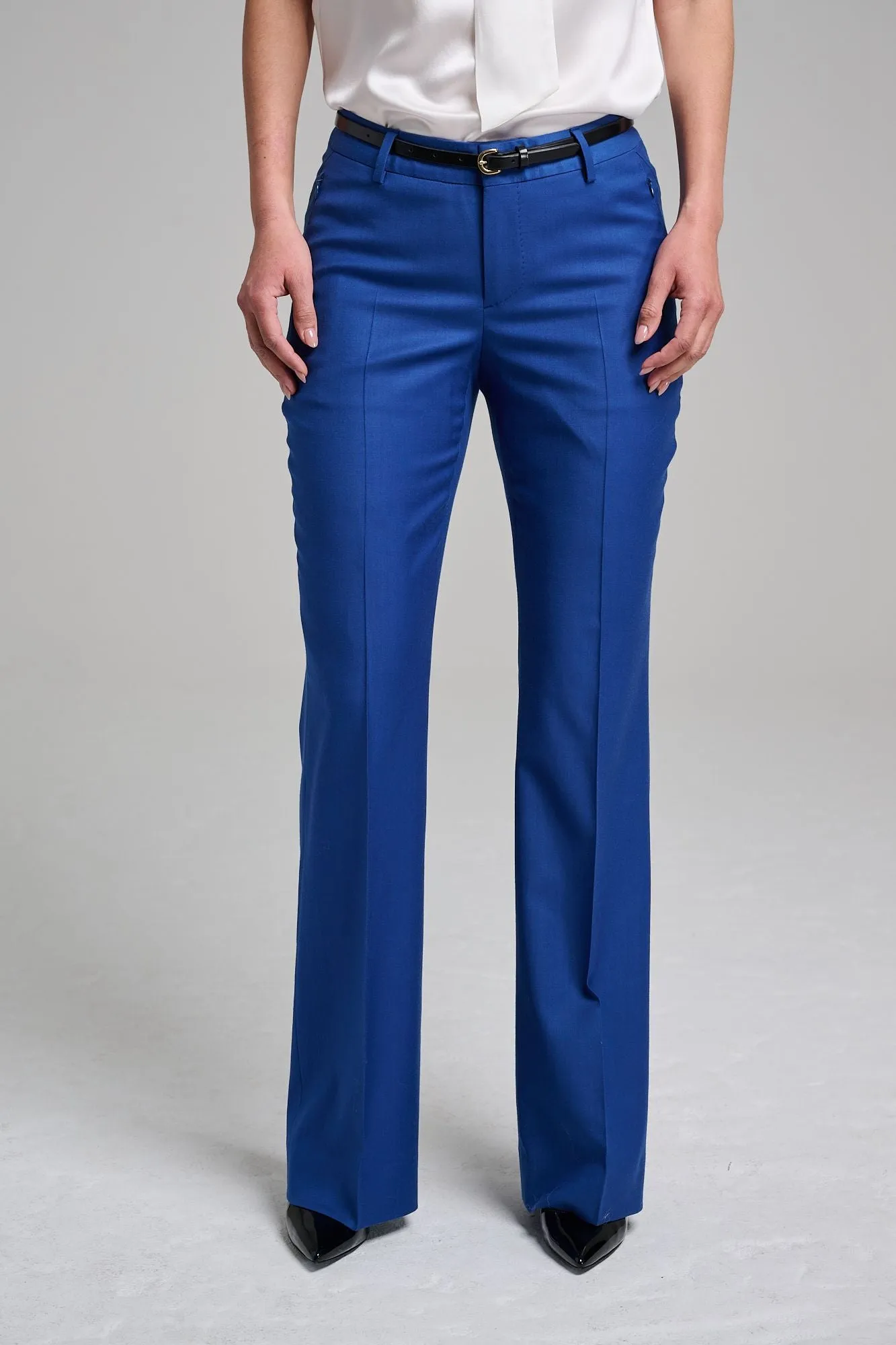 Flare Trouser - Adriatic Blue