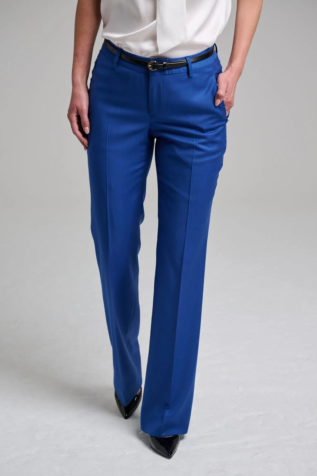 Flare Trouser - Adriatic Blue