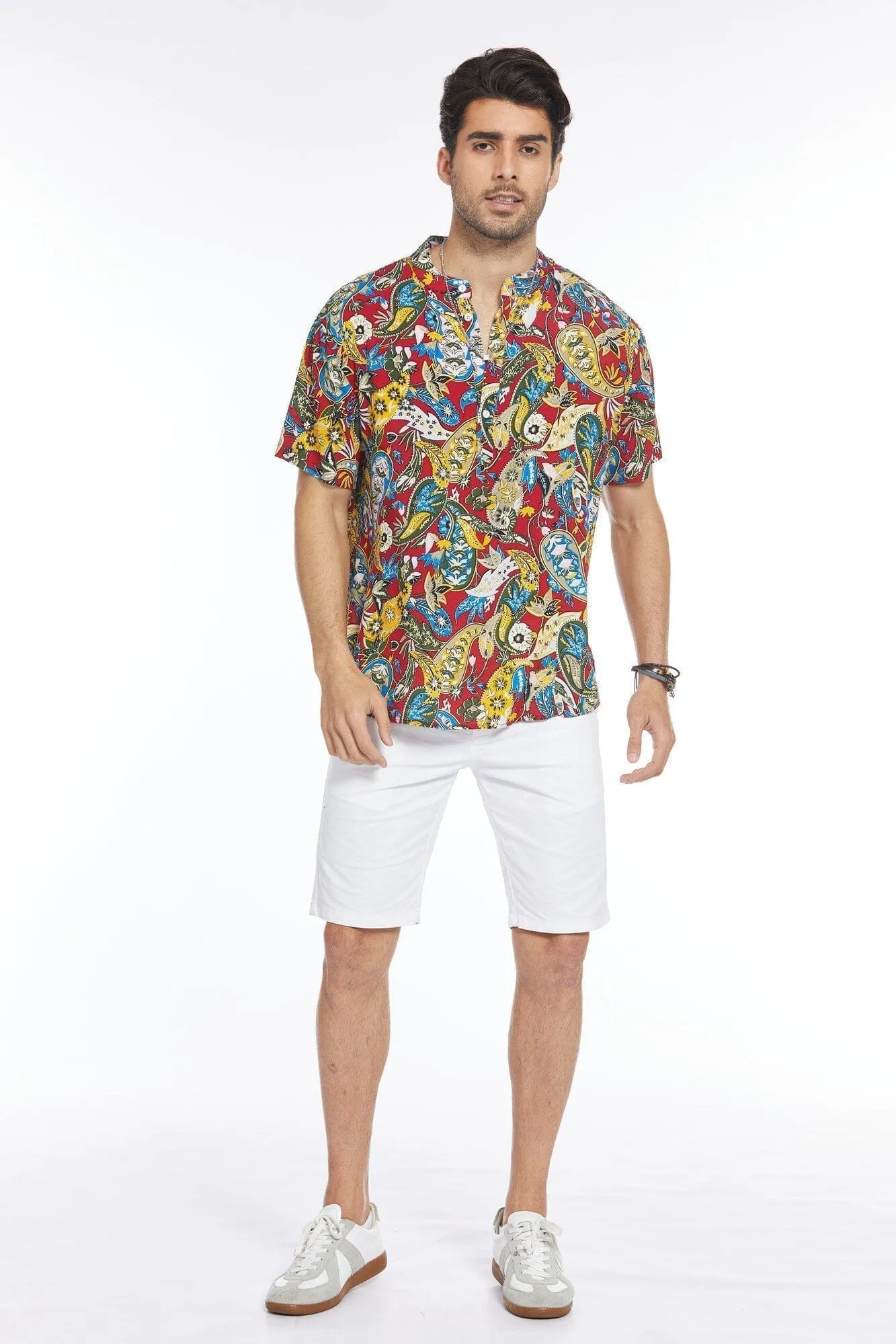 Floral Henley Shirt (US Only)