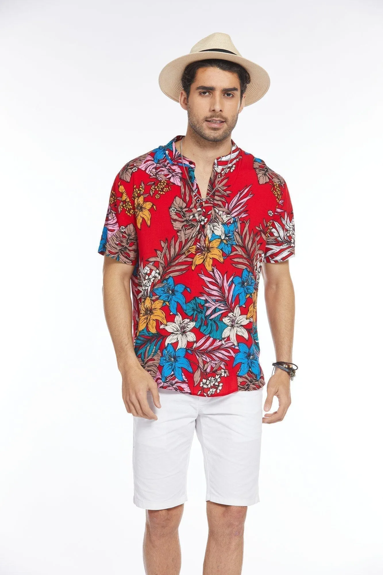 Floral Henley Shirt (US Only)