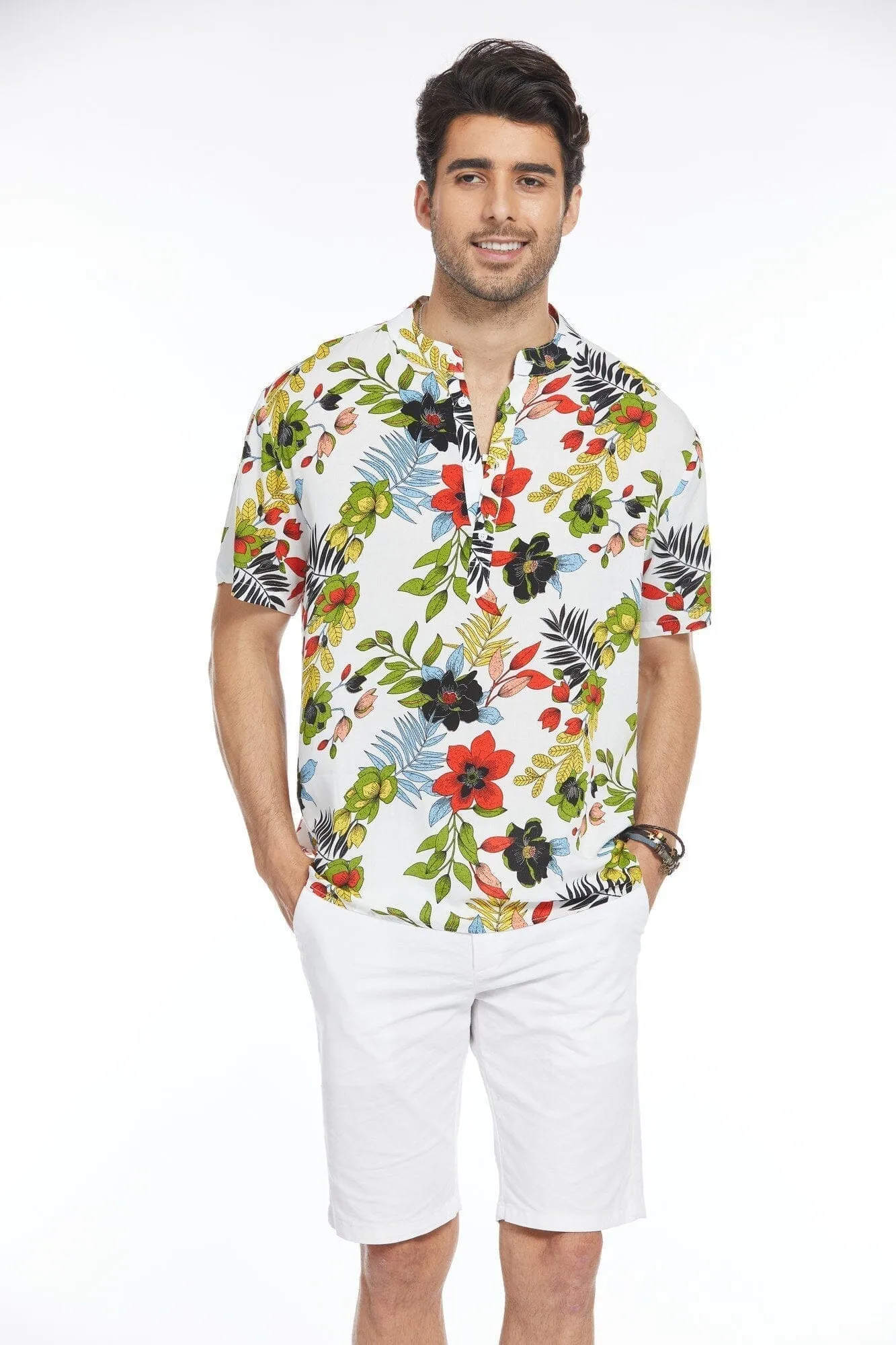 Floral Henley Shirt (US Only)