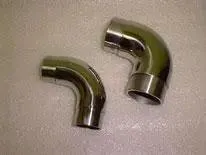 Flush Curved Elbow for 1-1/2" Tubing