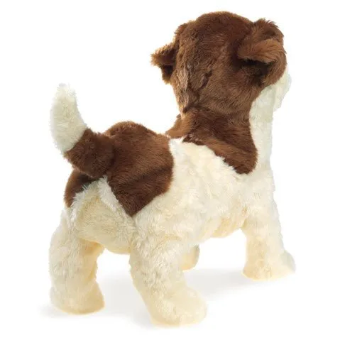 Folkmanis Large Jack Russell Terrier Hand Puppet