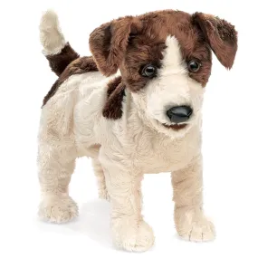 Folkmanis Large Jack Russell Terrier Hand Puppet