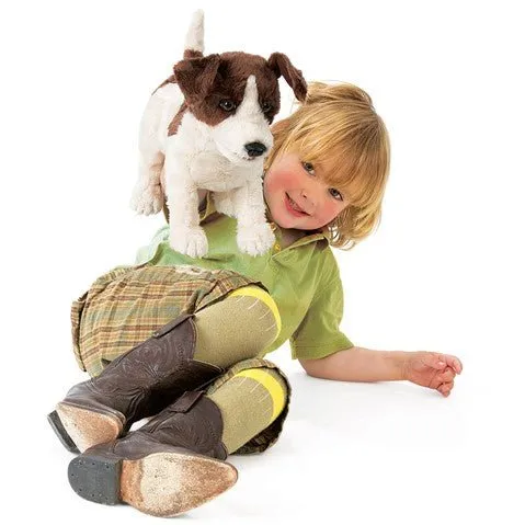 Folkmanis Large Jack Russell Terrier Hand Puppet