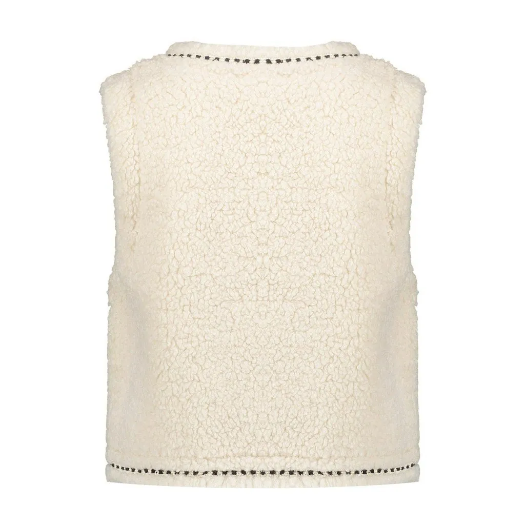 Geisha Gilet Teddy embroidery