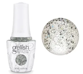 Gelish Professional Gel Polish Water Field - Silver Holographic Glitter - 15ML