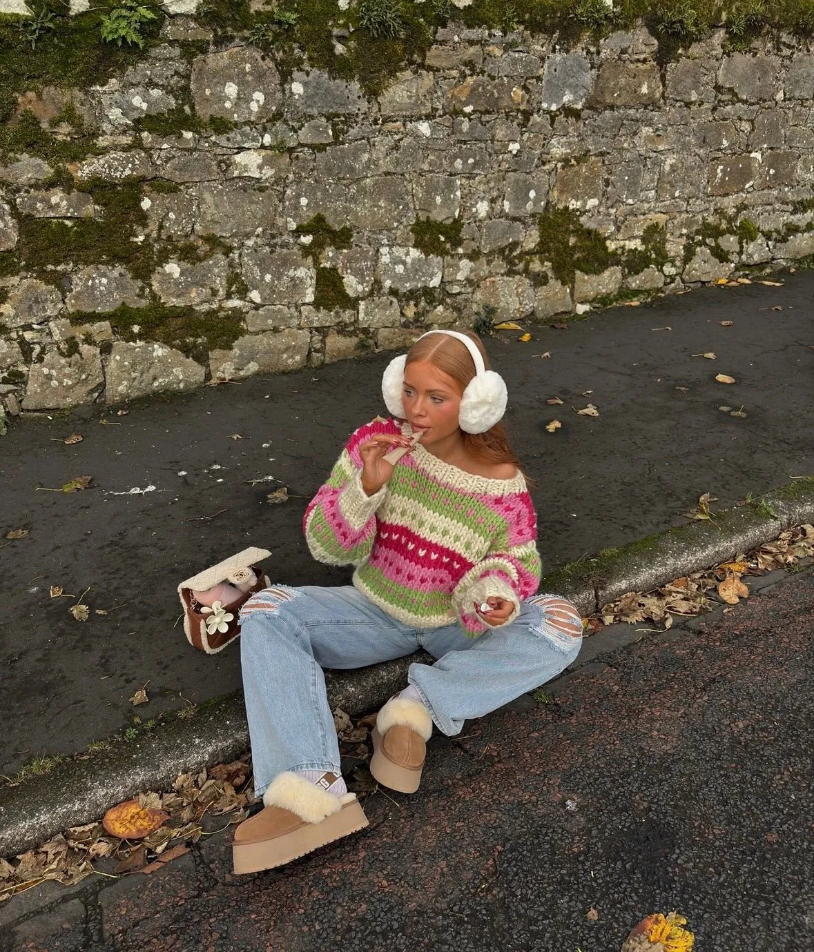 Ginger Bread Fairisle Jumper