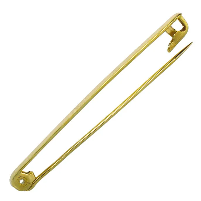 Gold Bar Stock Pin