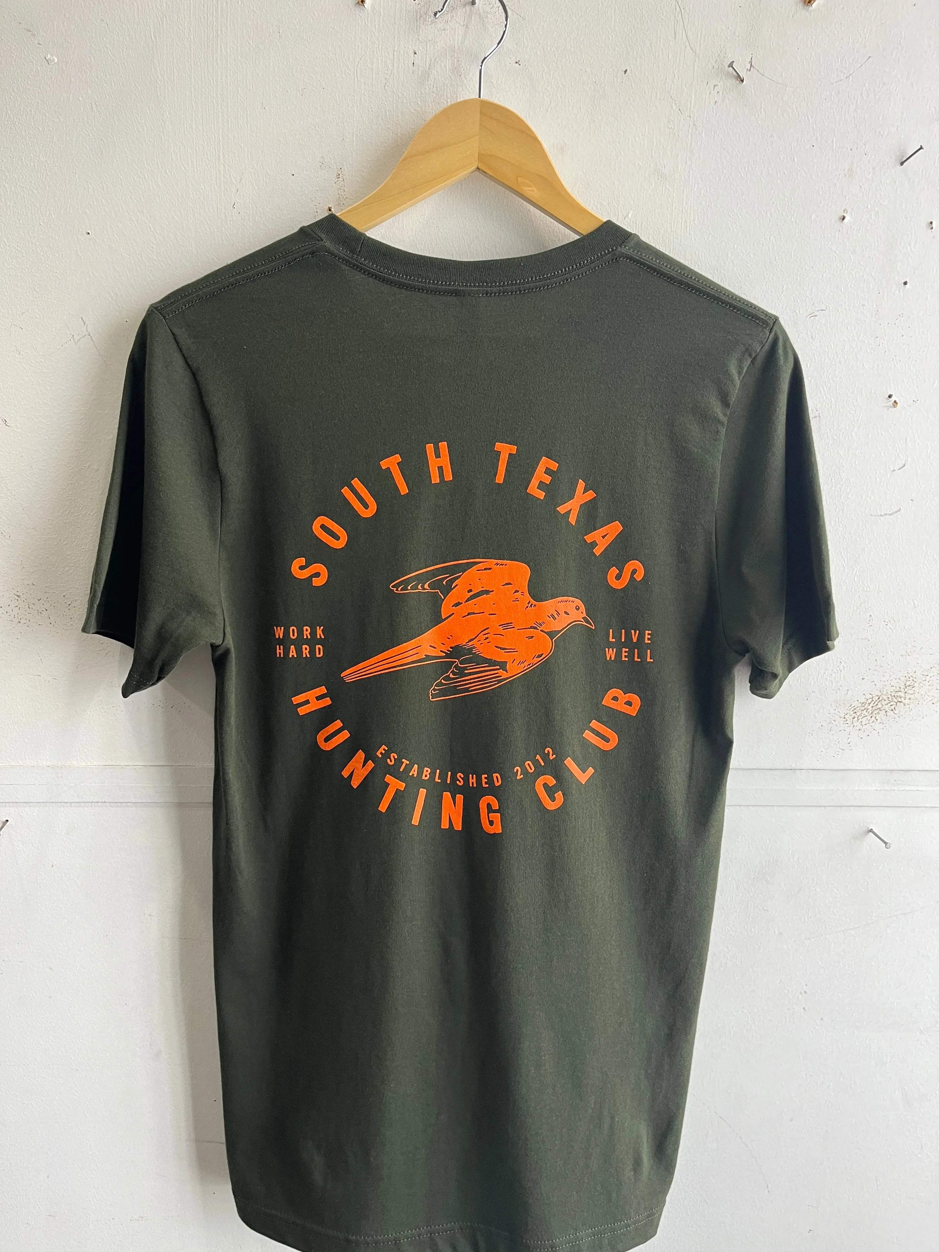 Graphic Tee | South Texas Hunting Club | Dark Olive | Manready Mercantile