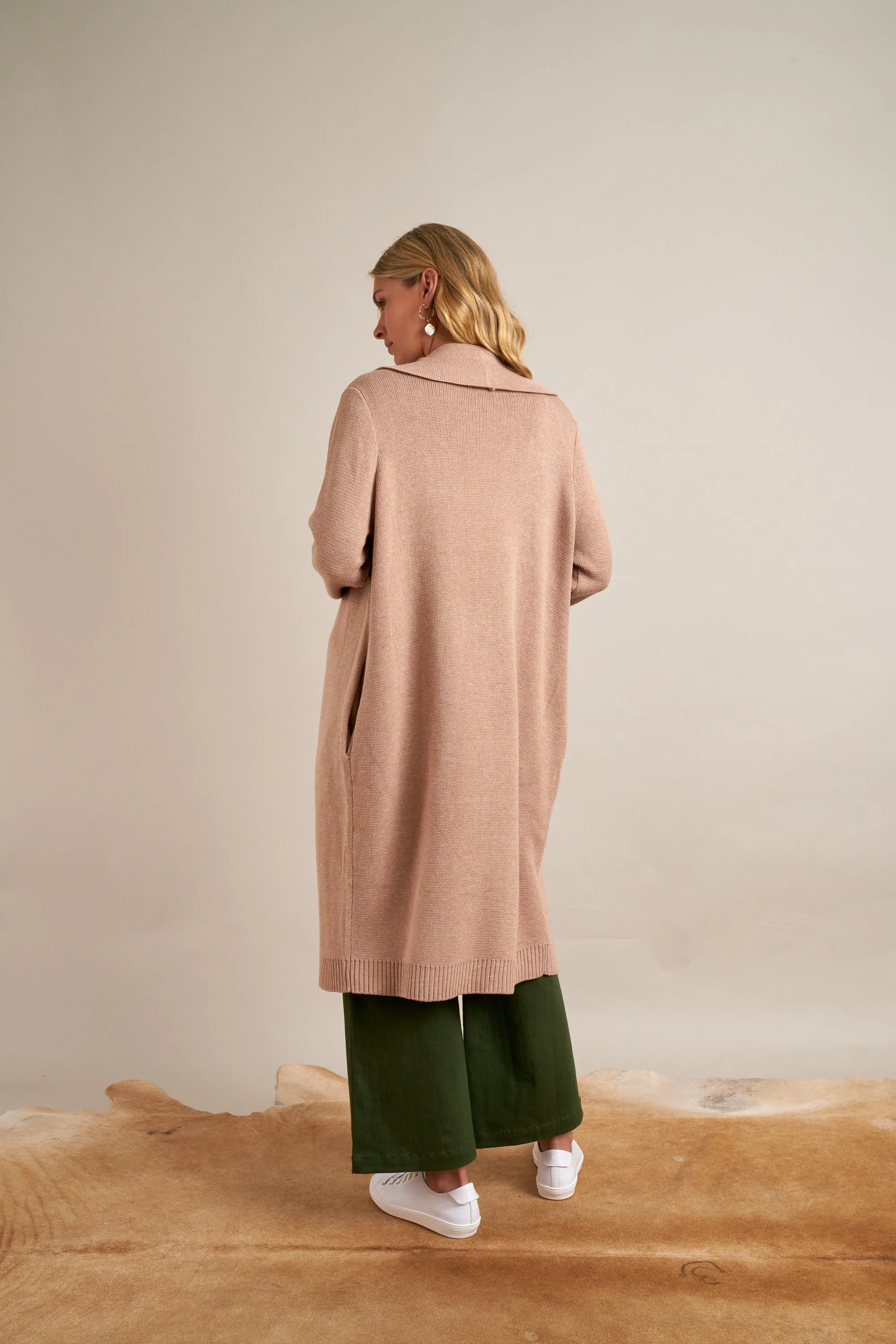 Gysette - Daci Oversized Cardigan - Oatmeal