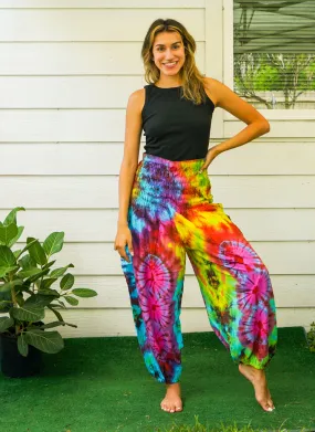 H2842- Tie Dye Harem Pants