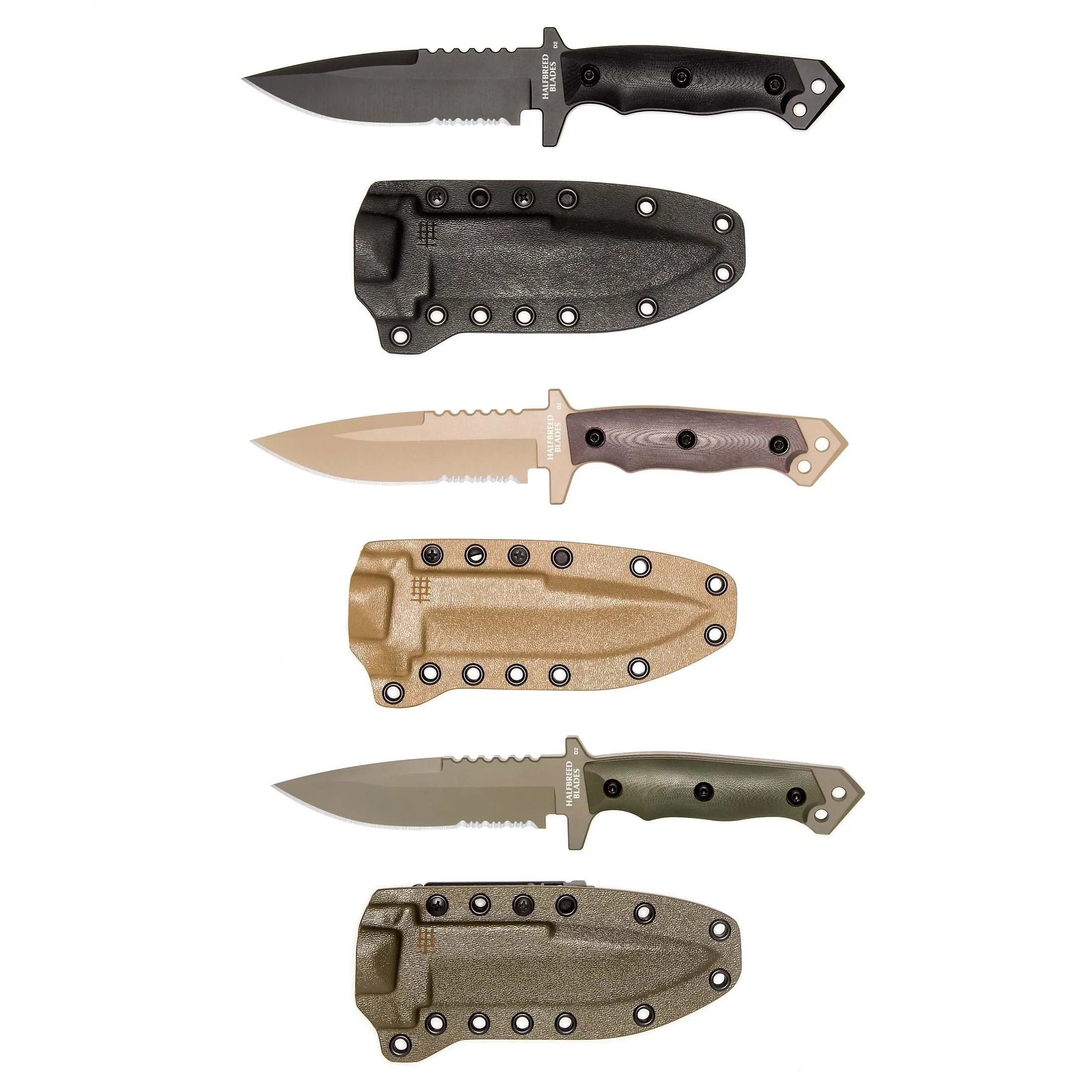 Halfbreed Blades Medium Infantry Knife- Fixed Blade MIK-03