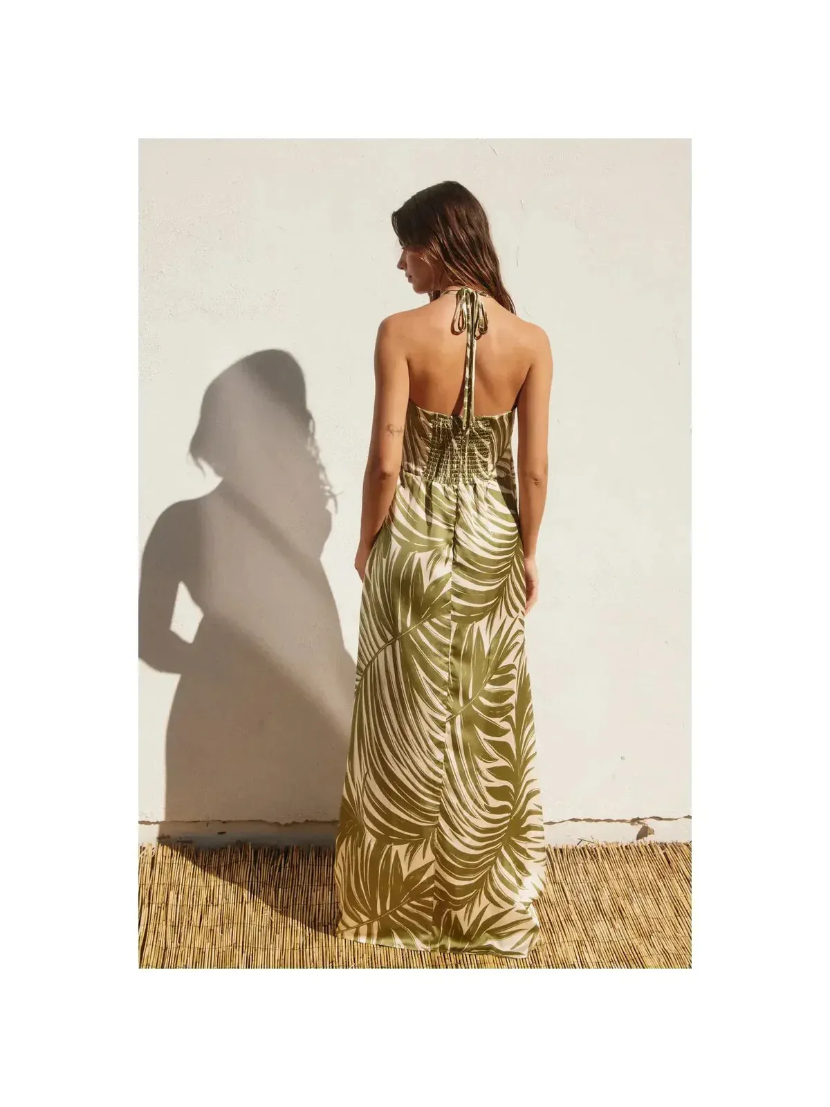 HALTER NECK MAXI DRESS