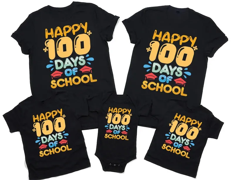 Happy 100th Day Of School 2024 T-Shirt