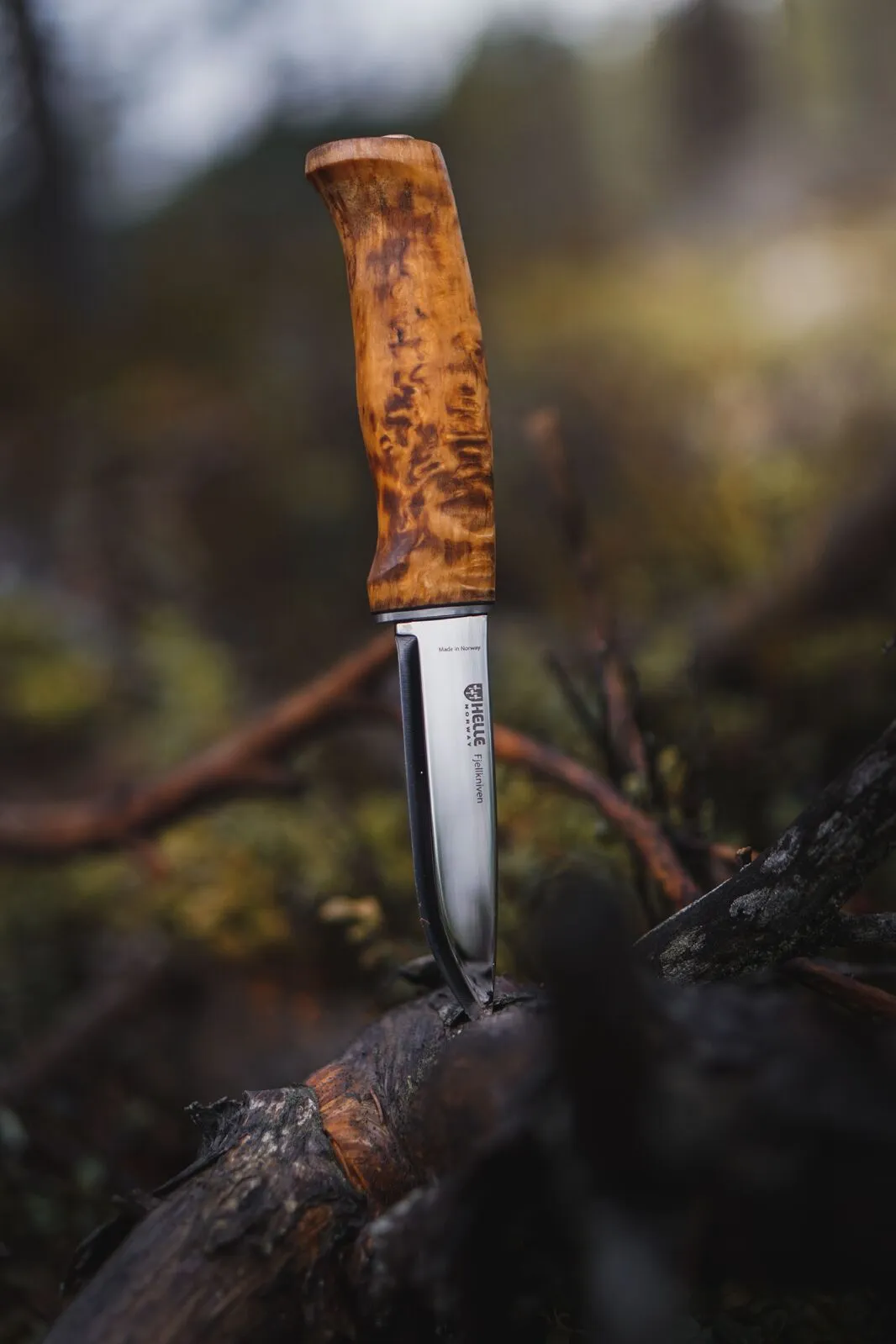 Helle Fjellkniven 95mm Sandvik 12C27 SS Knife