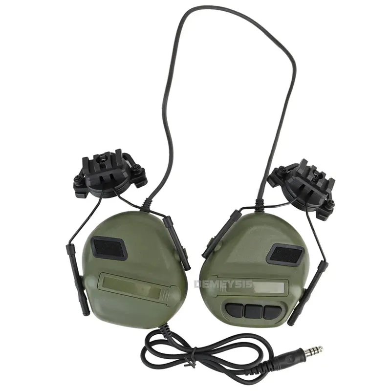 High Quality Tactical Hunting Shooting Headsets Outdoor Hunting Helmet Earmuff