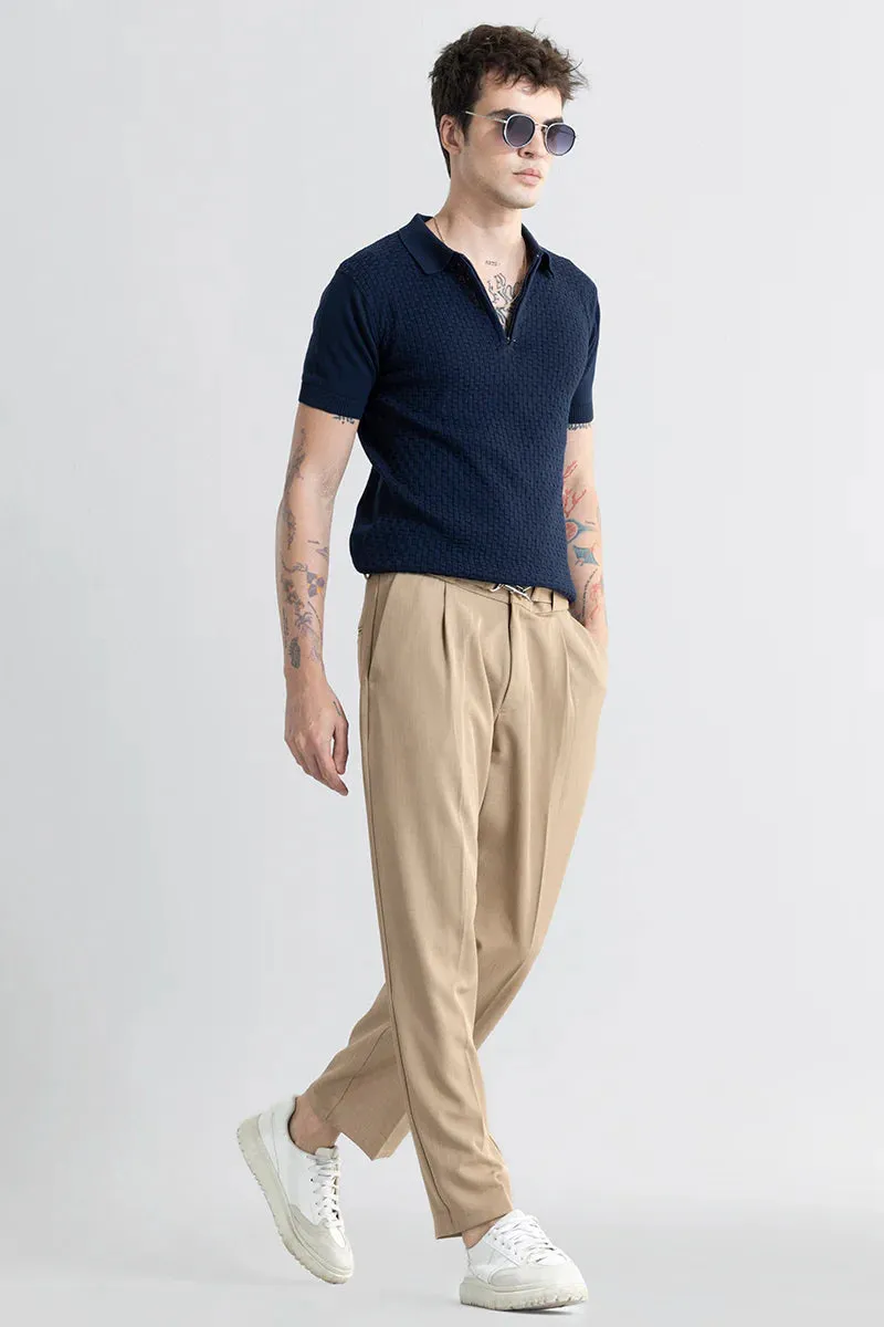 Hooked Khaki Korean Pant