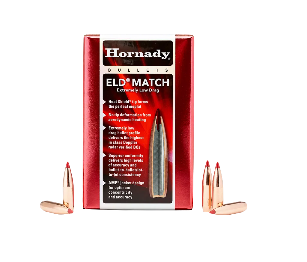 Hornady ELD-M 7mm 180gr Projectiles - 100 Pk