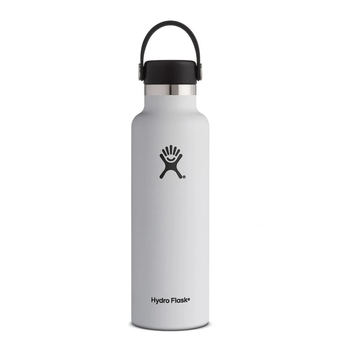 'Hydro Flask' 21 oz. Standard Mouth w/Flex Cap - White