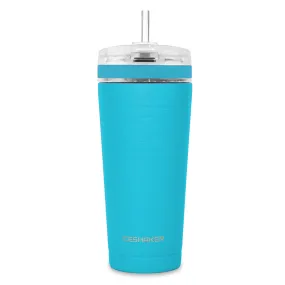 Ice Shaker 26oz Flex Bottle - Caribbean Blue