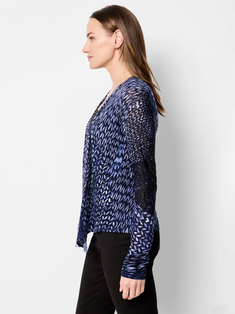 Indigo Dash 4-Way Cardigan