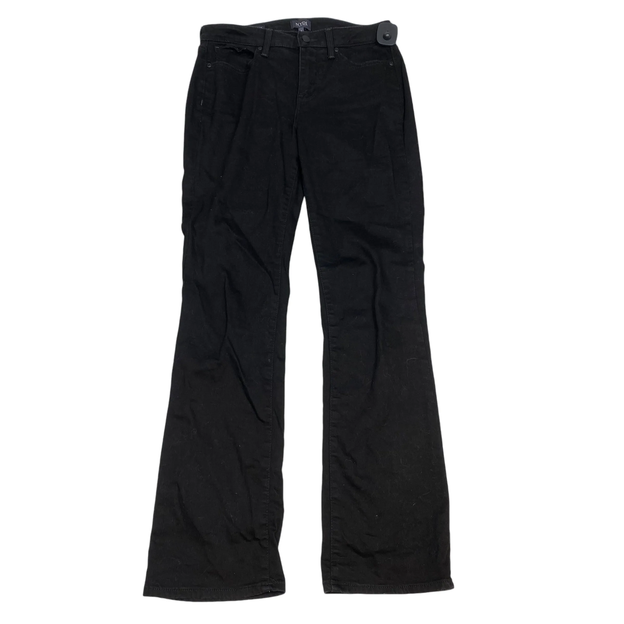 Jeans Boot Cut By Not Your Daughters Jeans In Black Denim, Size: 6