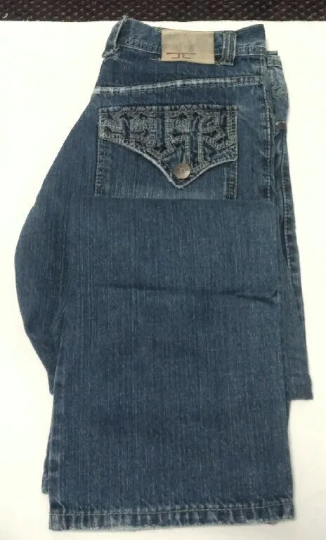 Jordan Craig-100% Cotton,Straight-Leg Denim Jeans- size 30x30