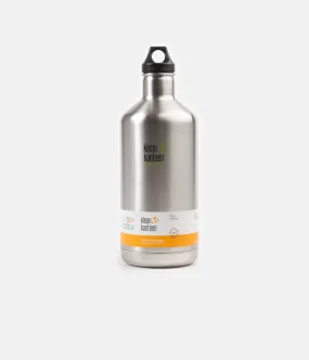 Klean Kanteen Classic 1900ml Insulated Flask - Brushed Stainless