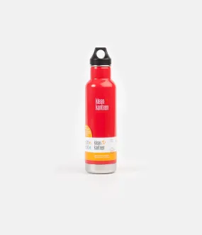 Klean Kanteen Classic 592ml Vacuum Insulated Flask - Mineral Red