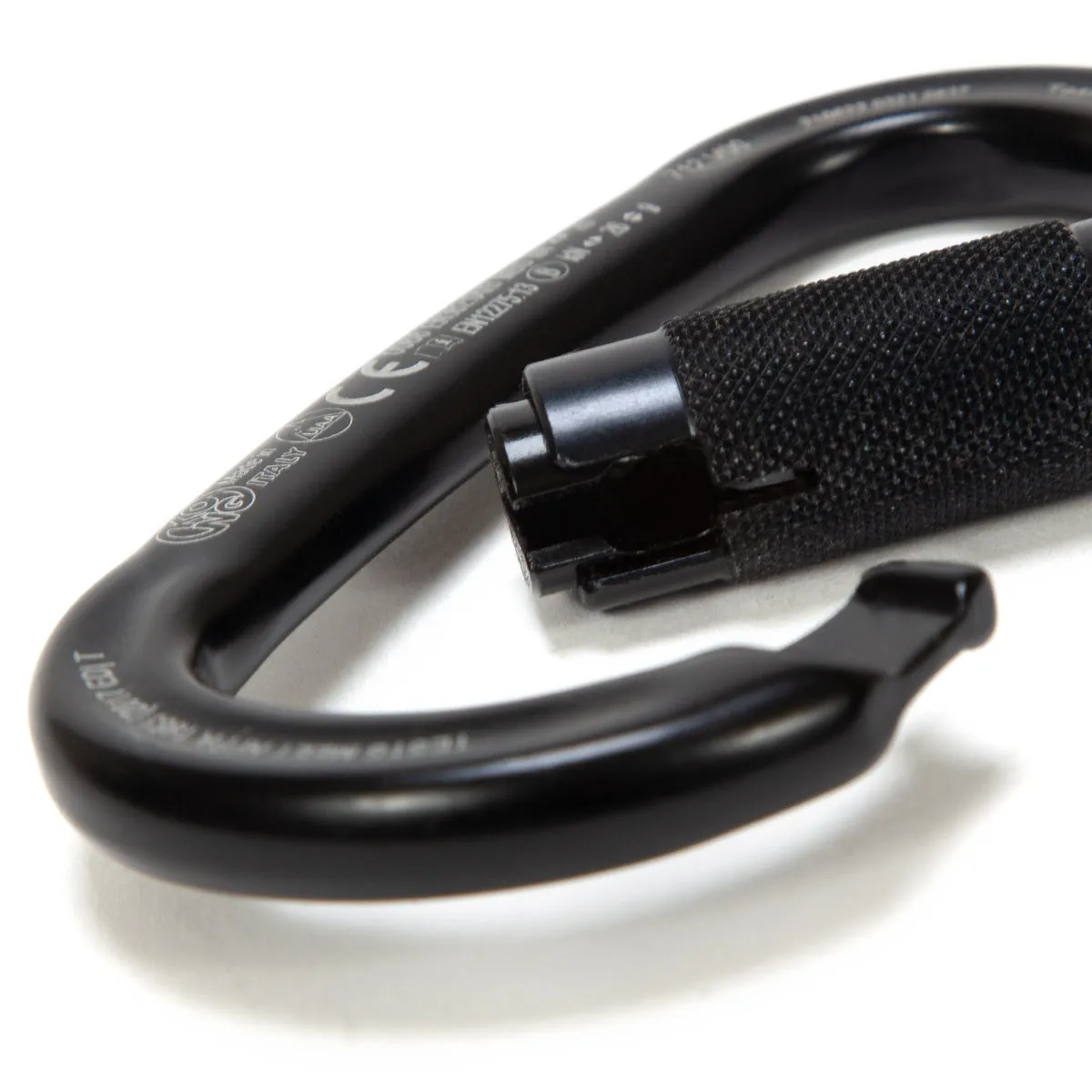 Kong Oval Carabiner - Black