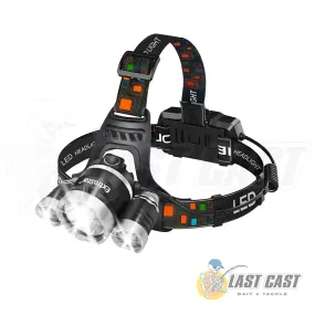 LAST CAST - HIGH POWER 3 LED RECHARGEABLE HEADLAMP