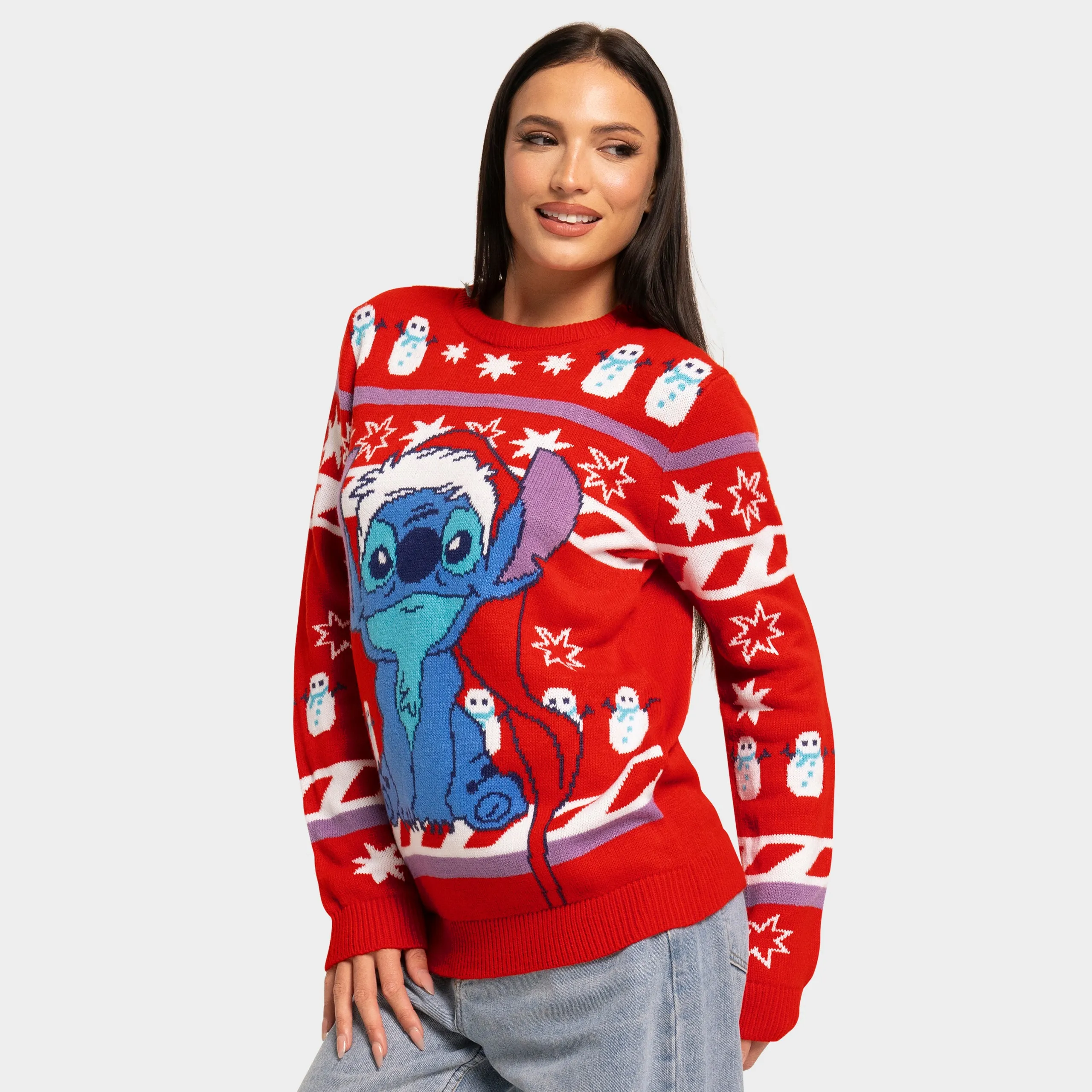 Lilo And Stitch Womens Christmas Jumper