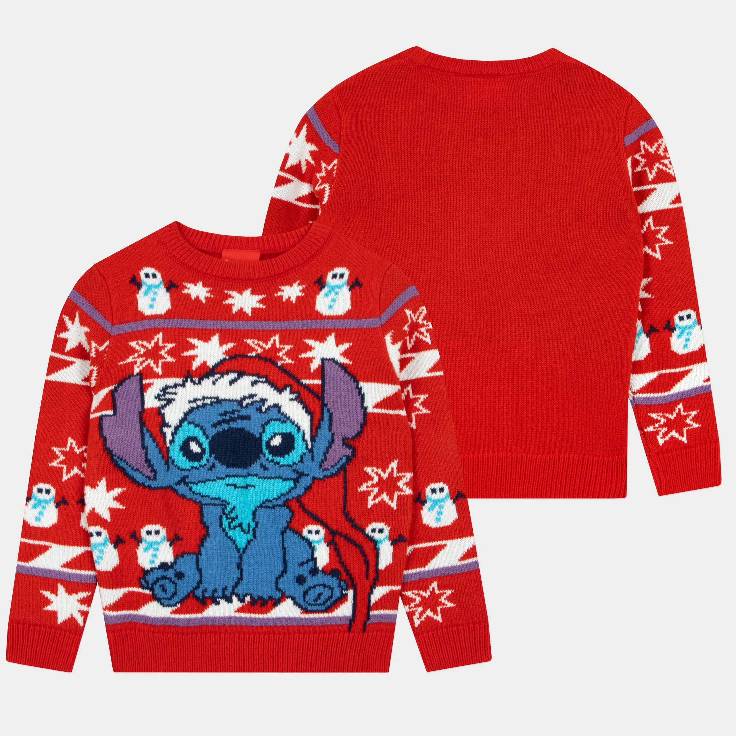 Lilo And Stitch Womens Christmas Jumper