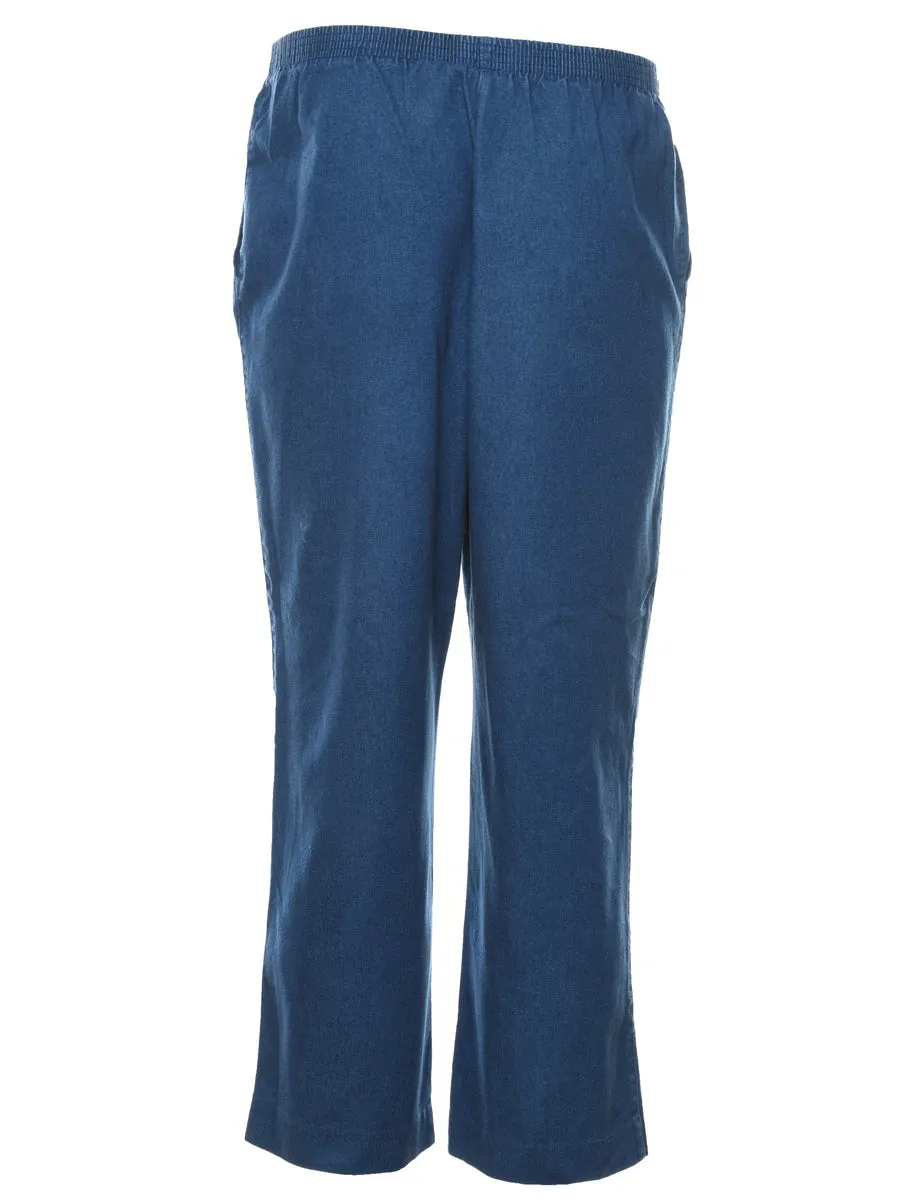 Medium Wash Denim Trousers - W30 L26