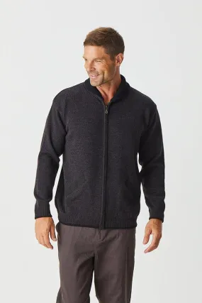 Men's Full Zip Jacket - Charcoal