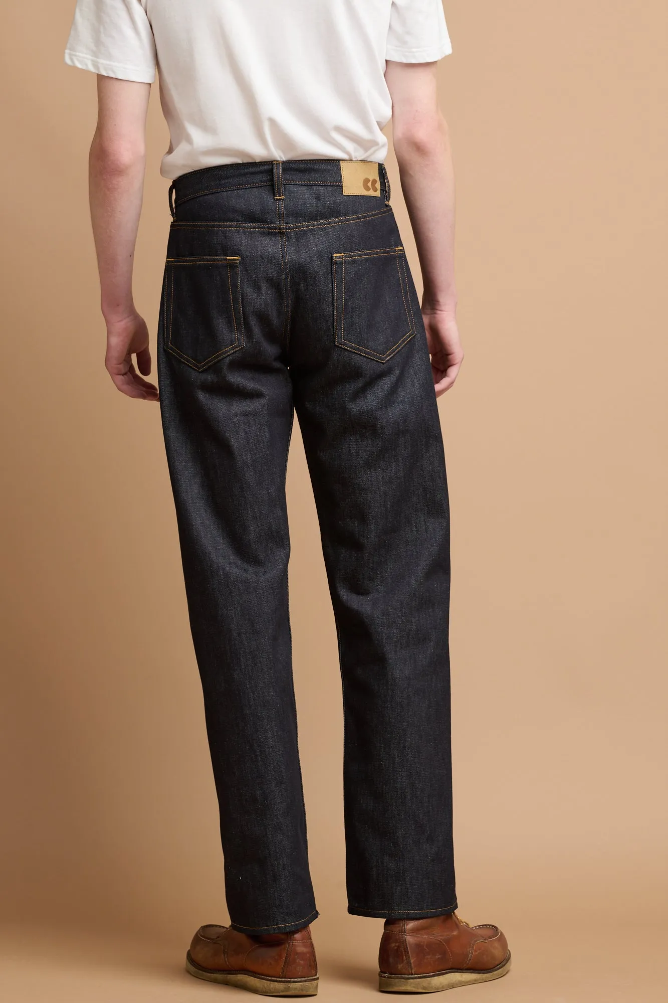 Men's Loose Fit Button Fly Arran Jean - Indigo