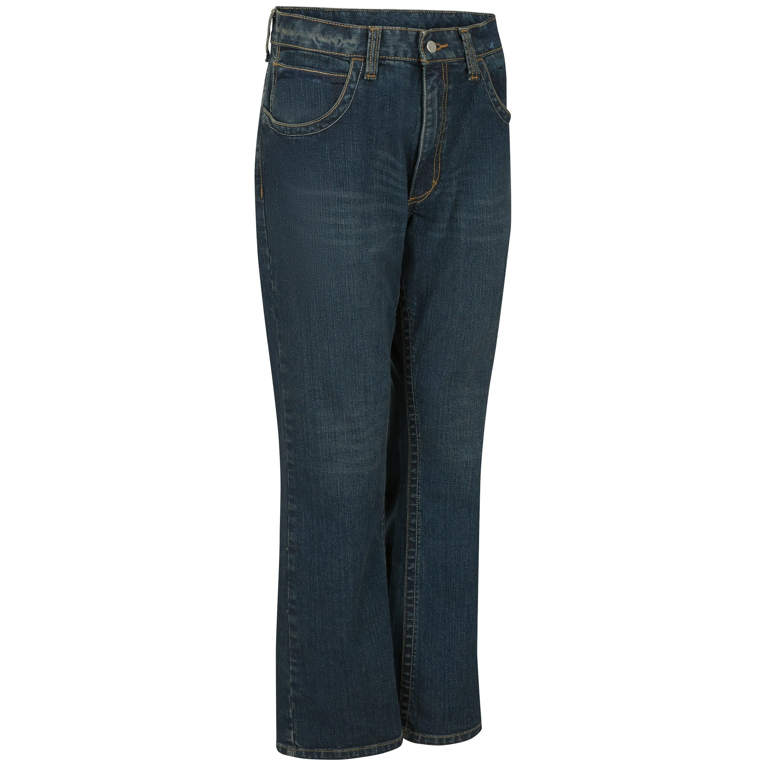 Men's Relaxed Fit Bootcut Jean with Stretch PSJ2 - Sanded Denim