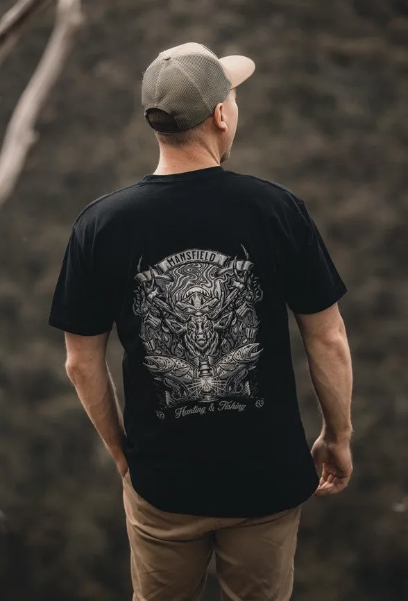 MHF High Country Tee Shirt - Black