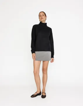 Nathalia Knit Jumper (Black)