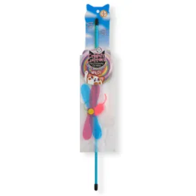 Necoichi Crinkly Critters Fancy Flutterfly Adjustable Cat Wand