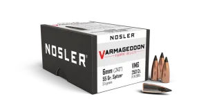 Nosler Varmageddon 6mm 70gr Tipped Projectiles - 100pk