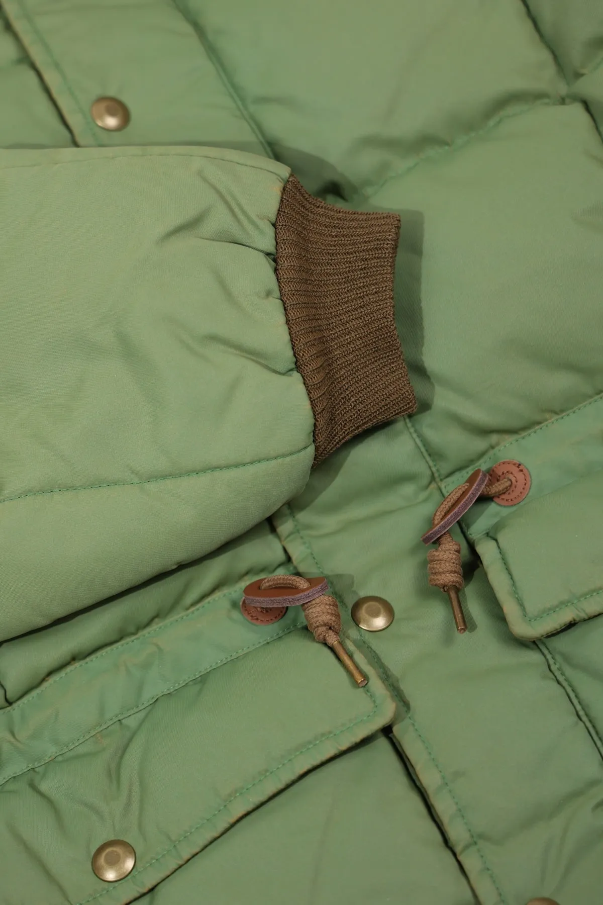 Nylon Sherpa Parka - Green